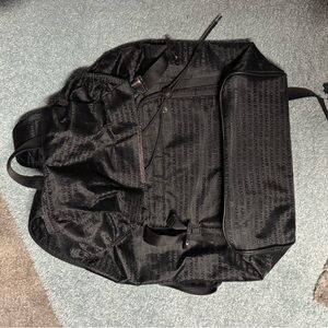 A/X Armani Exchange Black Logo Backpack